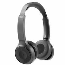 Cisco Systems 무선 헤드셋 텔레워크 및 회의용 액티브 노이즈 제거 Bluetooth5.0 지원 730 카본 블랙 40mm
