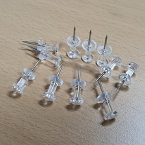 문서고정 게시판 투명압정 메모압정 50p 케이스포함, 상세페이지 참조, 상세페이지 참조