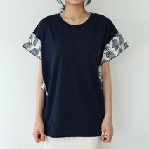 아이우먼 리프가오리소매반팔 NBE429M107 빅사이즈