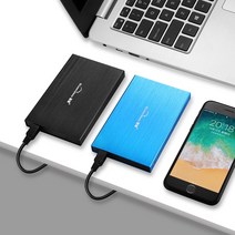 아이폰 외장 하드 메모리 블루엔드리스 2.5인치 hdd 휴대용 외장 하드 USB메모리, 협력사, 은, 500GB