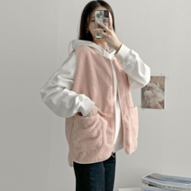 NewCare 여성 후리스 조끼 이너조끼 뽀글이자켓 캐주얼룩