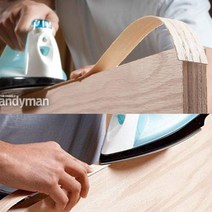 목재 접착 테이프 화이트오크 15T 원목 합판 베니어