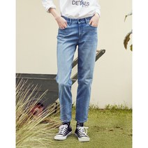 헤지스 여성 덴함네이비 일자핏 데님 팬츠 HSPA2C751N2 332748