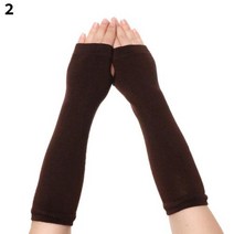 오토바이장갑 오토바이 장갑 배달대행장갑 여성 코튼 클래식 핑거리스 롱 팔찌 암 커버 긴, 2