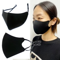 [AKMALL]국내생산 닥터심 폴리우레탄 항균마스크 1매 블랙, 단품