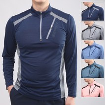 봄가을 MC 멜란지 스판 집업 티셔츠 MCT1103