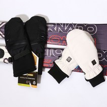 [teckdeck핑거보드] YKEY - 성인남여 스키장갑 보드장갑 벙어리장갑, SG-1250PU 장갑 화이트