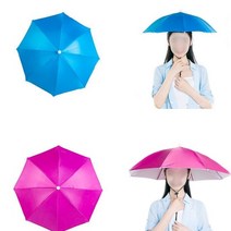 모자우산 햇빛 차단 용 자외선차단 야외용 모자 낚시 농장 밭일 하우스 과수원 주말농장 용품, 우산모자 65 밀리터리