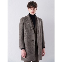 로가디스 로가디스 COUTURE 브라운 알파카 혼방 체스터 코트 (RX1930R54D)