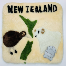 오스킨 뉴질랜드 양모방석 NZ16F