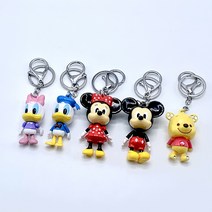 디즈니 미키마우스 미니마우스 도날드덕 곰돌이 푸 키링