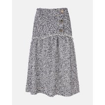 [나이스클랍] 플레어 햄 트위드 스커트 N204MWS915