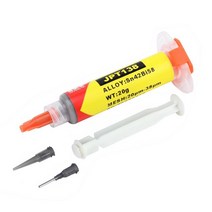 솔더 페이스트 크림 무연 저온 Sn42bi58 융점 138 수리 용접 PCB SMD LED 용접은 편리하고 빠릅니다., Sn42 Bi58, 20g, 01 20g_01 Sn42 Bi58