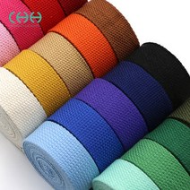 웨빙 웨빙끈 가방끈 에코백 아크릴 18색 25mm32mm38mm, 32mm, 09.연보라