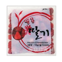 [광명물산] 중국산 냉동딸기 무가당홀, 1개, 3kg(1kgx3팩)