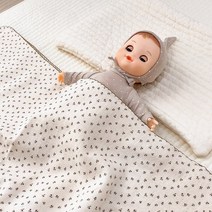 마이리틀데이지 유아 양면 블랭킷, 아이보리