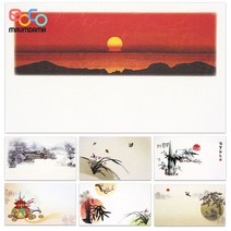 마음담아 신년 30세트 대량 문구인쇄 새해 인사 감사 2022 임인년 고급 한지 연하장 모음, 30p, 20. 공란 20