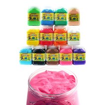 통통힐링클레이 800g 대용량클레이 점토 찰흙놀이, 파랑