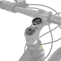 Garmin 스템 마운트 Edge용 조절 아웃 전면 컴퓨터 Wahoo Elemnt Bryton Cateye 호환 로드 사이클링 바이크 (레드), Grey