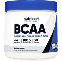 뉴트리코스트 BCAA 무맛, 1개, 180g