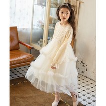콩지키즈 가을 여아 레이스캉캉원피스 유아 아동 키즈 어린이 주니어 초등생 여아원피스 콩쿨룩 연주회드레스