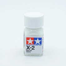 타미야 X2 화이트 유광 10ml 에나멜도료 TAMIYA