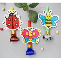 봄계절 학습놀이 흥미유발 소리나는 곤충피리 만들기 (5인) 키트