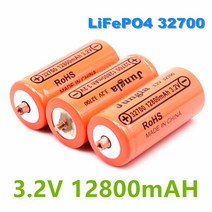 차량용배터리 파워뱅크 인산철 배터리 충전기오리지널 브랜드 Lifepo4 충전식 배터리 32650 12.8Ah 3.2V, 02 3PCS, 02 3PCS
