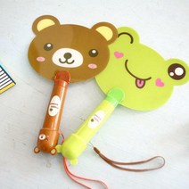 2 in 1 에코 애니멀 부채 & 선풍기, 곰돌이