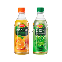 델몬트 400ml 2종 오렌지 5개+알로에 5개 총10개, 10개