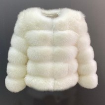 여성용모피코트 폭스모피 천연 모피코트