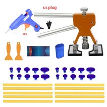 자동차 덴트수리 셀프 복원 전문 자동차 무도장 덴트 수리 도구 제거 키트 리무버 풀러 차량, 03 XBQ36PCS-US PLUG