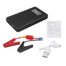 자동차 점프 스타터 20000mah 휴대용 배터리 부스터 충전기 12V 시동 장치 가솔린 디젤 비상 부스터, 러시아, 03 20000mAh Black