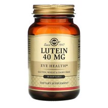 Solgar 솔가 루테인 40 mg 30정 소프트젤 지아잔틴 Lutein 제아잔틴 제아크산틴 솔땡 고약사 약들약