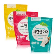 베이킹소다 과탄산소다 구연산 2kg, 과탄산소다2kg