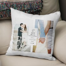 투 러브 포토쿠션, 쿠션뒷면 - 블랙 멜란지