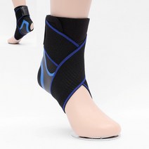 스트랩 발목 보호대 2P세트 M 블루 농구부 축구부발목보호대