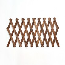 인테리어 자바라 정원 나무 울타리 펜스 화단 파티션 접이식 식물 가든 텃밭 화원 마당 44x22cm