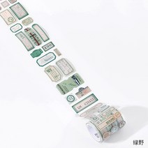 빈티지 라벨 오래된 개체 소재 스티커 팩 DIY 일기 정크 저널 장식 번호 글자 태그 앨범 스크랩북, B