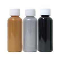 E세트 키즈맘아트 푸어링 인형 아트 50ml 페인트 별매) (오브제 3색 (금색.은색.검정) x, 상세페이지 참조, 상세페이지 참조