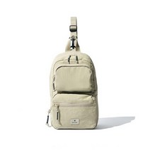 [국내매장판] 스노우피크 snowpeak 남여공용 듀얼테크 에코 슬링백 베이지 캠핑패션 아웃도어 크로스백 S22FURBG01BG