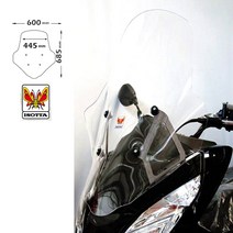 혼다 PCX 19년부터 20년 이소타 68.5cm 숏 윈드스크린_+ 브라켓, 19년형