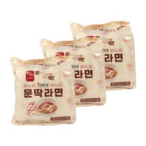 제주 문딱 라면 (4개입) x 3개 봉지 문어 딱새우 해물 제주도, 12개