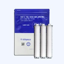 아메리칸 스텐다드 샤워기 호환필터 3개 [이온 폴리스], 2. 염소 녹물 호환필터 3개