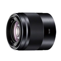 소니 / 망원 단초점 렌즈 / APS-C / E 50mm F1.8 OSS / 디지털 일안 카메라 α[E 마운트]용 순정 렌즈 / SEL50F18 블랙