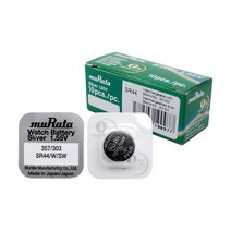 무라타 SR44(357/303)(10알) 시계건전지 1.55V No. 336832EA, 1, 본상품선택