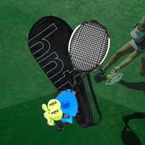 미리미터 스포츠 배드민턴 테니스 스쿼시 라켓 가방 슬링백 백팩, 블랙