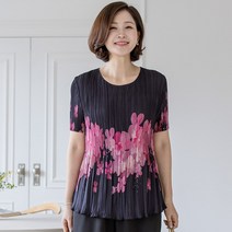 김여사 메리 플리츠 블라우스