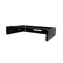 StarTech. com 2U 벽 마운트 네트워크 랙 - 35.6cm(14인치) 깊이(로우 프로파일) 얕은 서버 IT 장비 스위치용 48.3cm(19인치) 패치 패널 브래킷 3, Panel Bracket_12U, 12U