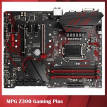 MPG Z390 게임 전용 마더 보드 플러스 i9 9600K/9700K LGA1151 DDR4 WIFI M.2 완벽한 테스트 좋은 품질, 한개옵션0
